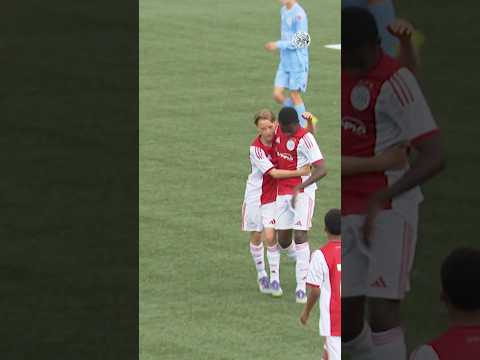 Sublime finish by Moeijed Abdalla for Ajax U14 ⭐️ thumbnail