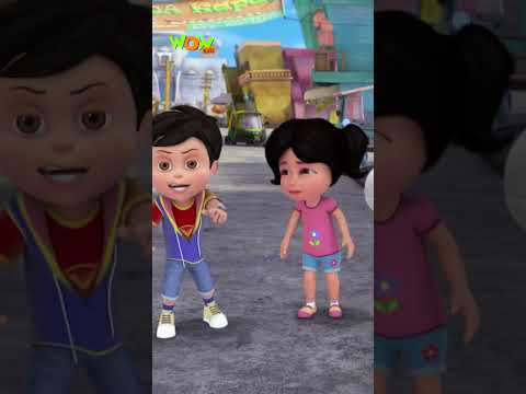 Vir The Robot Boy : Bunty Ko Khatra Hai  | 3D Youtube Hindi Cartoon Shorts For Kids thumbnail