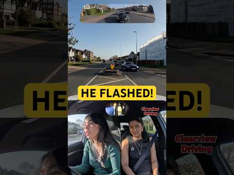 WAIT FOR A SAFE GAP! #driving #car #learn #howto #drive #london #teacher #fyp @Angelinapj thumbnail