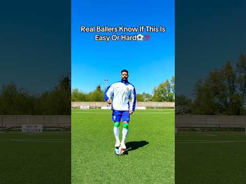Real Ballers Know If This Is Easy Or Hard⚽️🤔 thumbnail