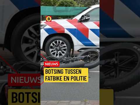 Politieauto en fatbike botsen | #112nieuws thumbnail