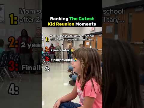 Ranking The Cutest Kid Reunion Moments #soldier thumbnail
