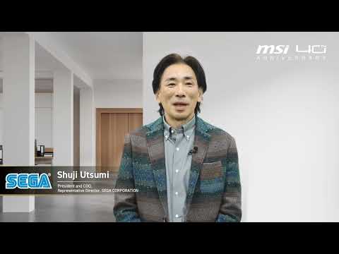 A Special Message from SEGA President and COO Shuji Utsumi | MSI 40th Anniversary thumbnail
