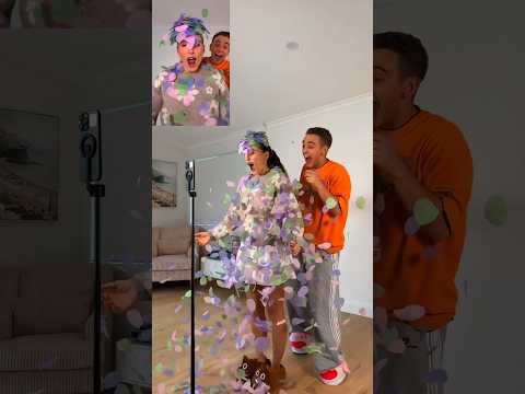 SUBSCRIBE FOR 7 YEARS OF GOOD LUCK! 🍀😅 - #dance #funny #couple #shorts thumbnail