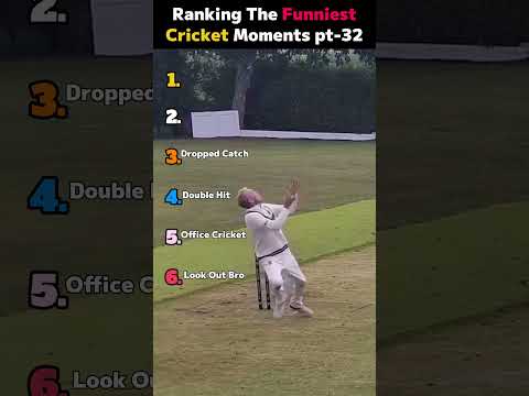 Ranking The FUNNIEST Cricket Moments | Pt. 32 thumbnail