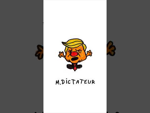 Toujours bien peigné 🙂 #shortsart #dessin #dictature thumbnail