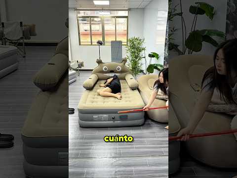 Ella Durmió en un Colchón de Aire… ¡Pero lo que Dijo Después Fue Salvaje! 😱🛏️😂 thumbnail