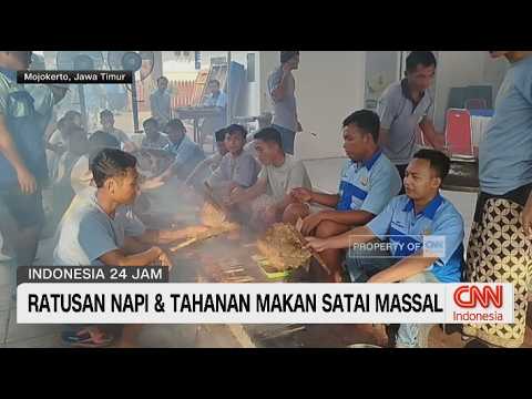 Ratusan Napi & Tahanan Makan Satai Massal thumbnail