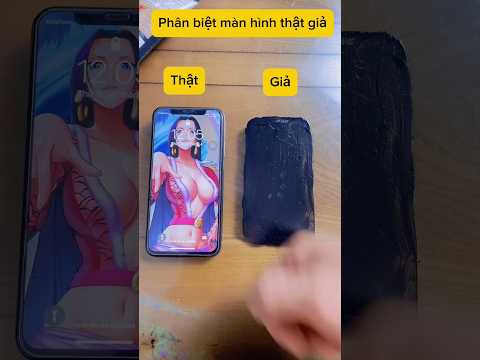 Màn hình iphone thật và giả thumbnail