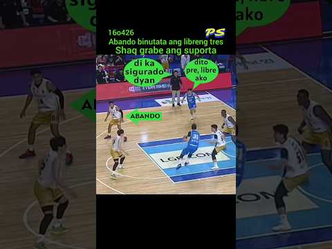 Rhenz Abando sinupalpal ang libreng tres, Shaq todo ang suporta. thumbnail