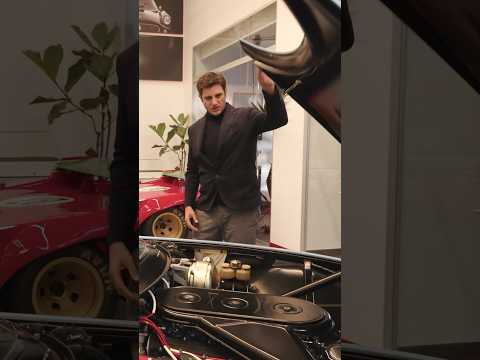 Under the bonnet of the #Ferrari365GTB4 with @harrysgarage#FerrariClassiche #Ferrari #MuseiFerrari thumbnail