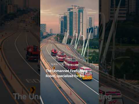 The Vision of the Unmanned Firefighting Robot | Hyundai Motor Group thumbnail
