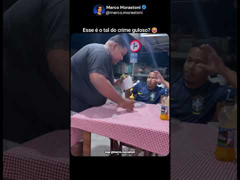 Tal do crime guloso esse?? #mindset #motivação #inspiração #felicidade #viral #divertido #humor thumbnail