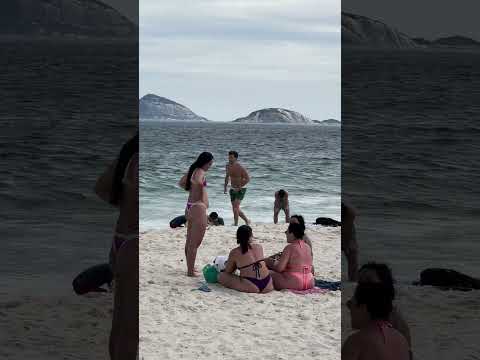🇧🇷 Beautiful day at Leblon beach Brazil thumbnail