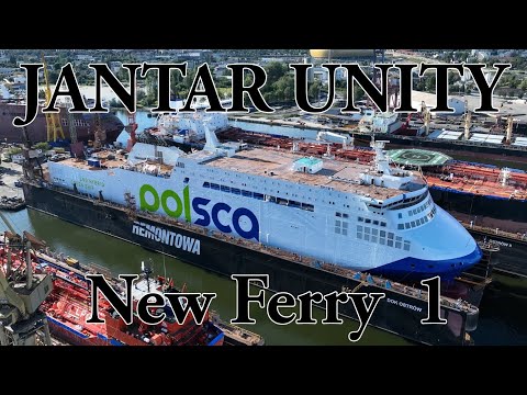 Nowy prom Nr. 1 JANTAR UNITY w nowym malowaniu zaprezentowany dla PolSca Baltic Ferries 26.8.2025 thumbnail