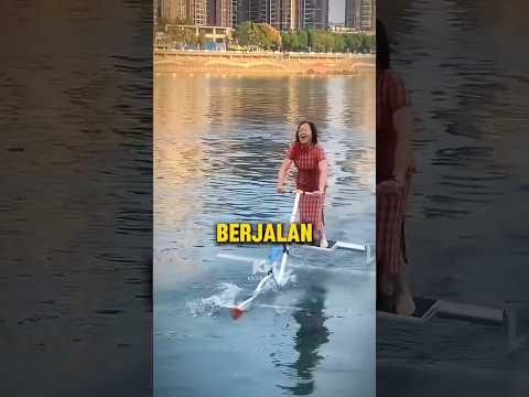 Tunggang Basikal Di Atas Air? #faktamenarik #faktaunik #malaysia thumbnail