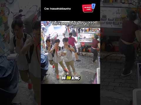 Khi học sinh sắp bước vào kỳ nghỉ hè: ? #shorts thumbnail
