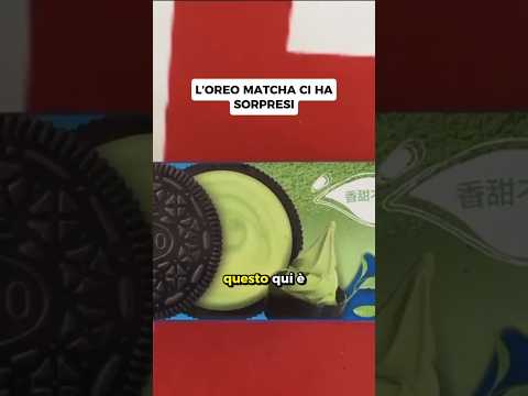 L'oreo matcha ci ha sorpresi 🐻 thumbnail