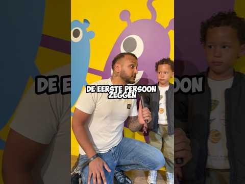 Wat moet ik tegen de volgende persoon zeggen!? #speak #interview #kids #say thumbnail
