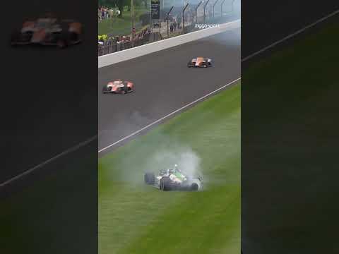 Een KEIHARDE klap van Collet tijdens de Indy 500! 😱 #ZiggoSport #IndyCar #Indy500 #Collet thumbnail