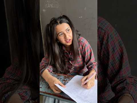 When Teacher Helps you During Exam🤣 #schoollife #studentlife #jagritipahwa #cheating #teacherlife thumbnail