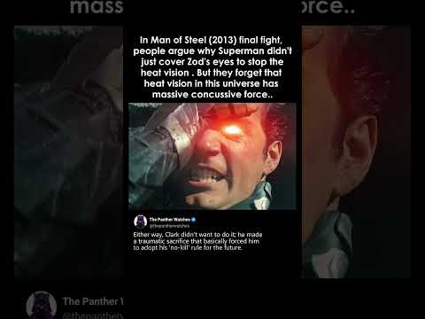 Superman Couldn’t Just Cover Zod’s Eyes for This Reason | Man of Steel (2013) thumbnail