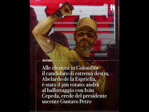 Elezioni in Colombia, estrema destra in vantaggio a sorpresa thumbnail