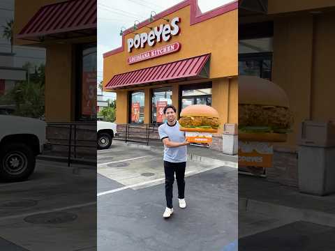 The World’s biggest Popeyes Chicken Sandwich thumbnail