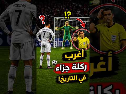 أغرب ركلة جزاء في كرة القدم😱🔥! #كرة_القدم #football #shorts thumbnail