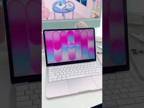 Unboxing MacBook Neo Blush Color?✨ [Nonny.com] #macbookneo #macbook #unboxing thumbnail