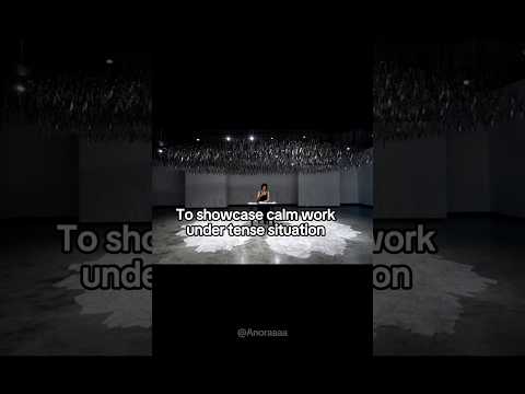 Artist Beili Liu Created Art Performance Underneath 1,500 Suspended Scissors #artperformance #art thumbnail