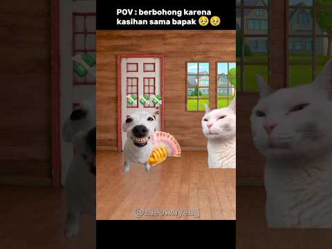 bohong karena kasihan bapak 🥹🥹🥹 #sad #cat #memes #memekucing #kucinglucu #trending thumbnail