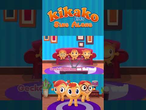 KiKaKo Kids - Geckos On The Wall | Sing Along thumbnail