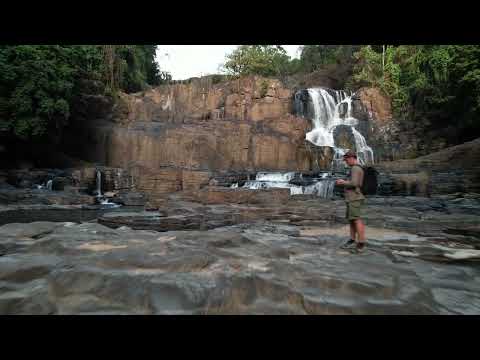 THE MOST BEAUTIFUL YET DEADLY WATERFALL IN MY VILLAGE 🌊⚠️ #outdoors #explore #nature #hiking #shorts thumbnail