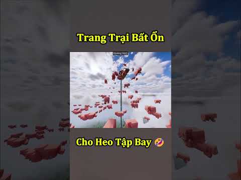 Khi Tôi Làm Trang Trại Heo Trên Bầu Trời Và Cái Kết Bất Ổn 🤣 #shorts thumbnail