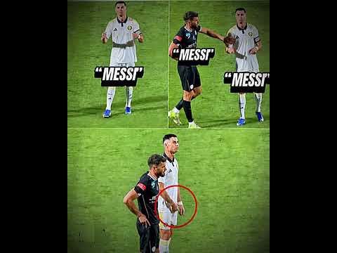?Messi Chants Follow Cristiano Ronaldo Everywhere — Even Rival Fans Won’t Let Him Forget! thumbnail