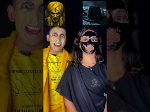 Black Gundi 🧟‍♀️💀Vs Yellow Bhoot 🧟‍♂️☠️🌕 Look Challenge Prashant Sharma #shorts #ytshorts #bhoot thumbnail