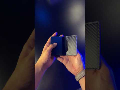 Carteira de fibra de carbono anti roubo e furto! thumbnail