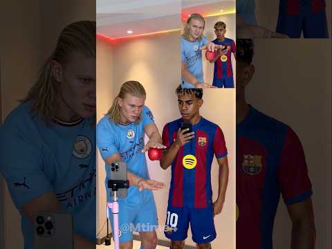 Haaland’s Apple Trick Broke Everyone’s Brain 🍎😵‍💫 #football #haaland #parody thumbnail