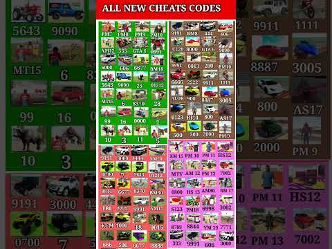 Indian Bikes Driving 3D || All NEW CHEATS CODES #shorts #short thumbnail