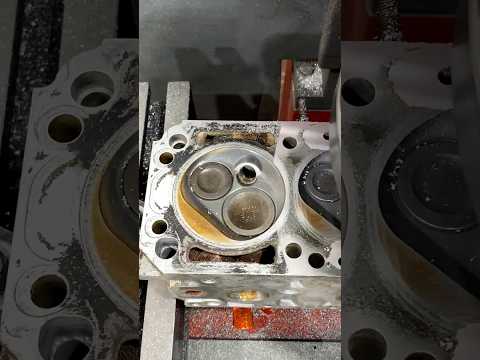 Watch What Happens to This GM 1.4 Cylinder Head! #shorts thumbnail