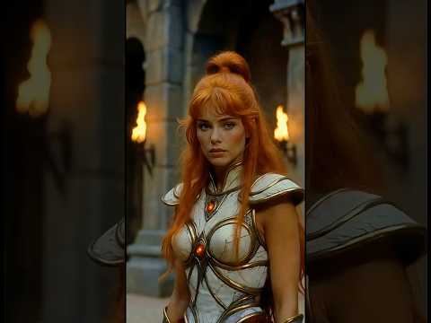 Teela Warrior of the Ashen Realm — He-Man & Conan Inspired | 1980s Retro Fantasy Visual thumbnail