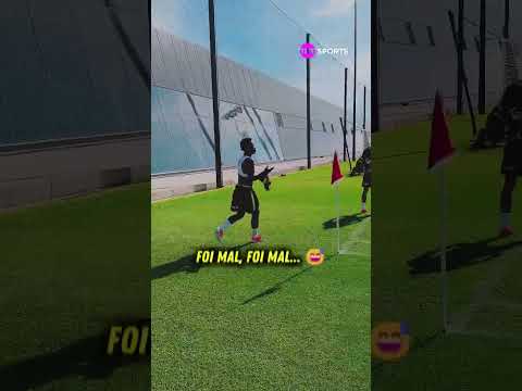 A GENTE ENTENDE, VINI... É A EMPOLGAÇÃO DE MAIS UM TREINO PRA COPA DO MUNDO!! 😂 #shorts thumbnail