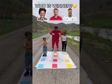 Best YouTuber or Best Footballer?! Who Is The Best?! #ronaldo #mrbeast #challenge #shorts thumbnail