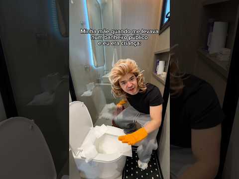 QUANDO SUA MÃE TE LEVAVA NO BANHEIRO E VC ERA PEQUENO 😹KKKK thumbnail