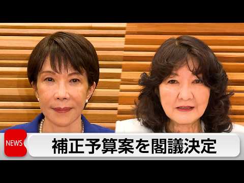3兆円超の補正予算案を閣議決定　中東対応予備費を新設　エネルギー価格対策など想定 thumbnail