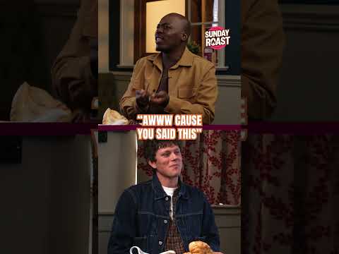 DO YOU LIKE VOICE NOTES? Sunday Roast  #comicrelief #eddiekadi #funny #zacalsop #poppycooks #shorts thumbnail