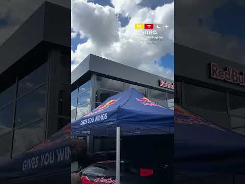 Wer hat die Monster-Dose vor der Red Bull Hospitality geparkt? thumbnail