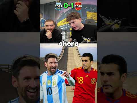 España 2010 VS Argentina 2022 DELANTEROS😱🔥 #shorts thumbnail