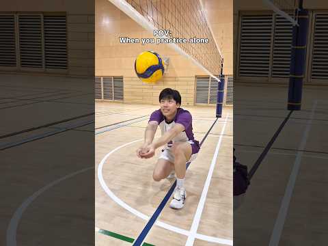 If you can do this, you’re a genius! Save this and try it🥹#volleyball thumbnail
